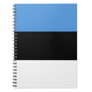 Estlandflagge Notizblock