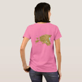 Estlands T - Shirt "Flag" und "Karte" (Schwarz voll)
