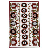 Estnisch antikes volkskundliches Kunstbild mit Blu Mittlere Geschenktüte (Vorderseite)