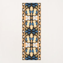 Estnisch blaue und gelbe Blumenkunst