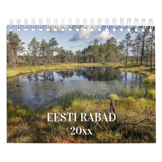 Estnisch Bogs Calendar Eesti Rabad Kalender (Titelbild)