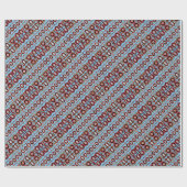Estnisch Floral Art 6A Geschenkpapier (Flach)