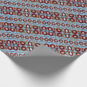 Estnisch Floral Art 6A Geschenkpapier (Ecke)