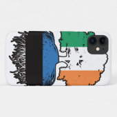 Estnisch Irish Ireland Tree Roots Flag Case-Mate iPhone Hülle (Rückseite (Horizontal))