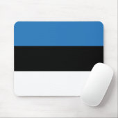 Estnisch oder Flagge Estlands Mousepad (Mit Mouse)