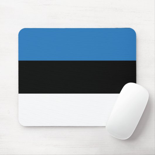 Estnisch oder Flagge Estlands Mousepad (Mit Mouse)