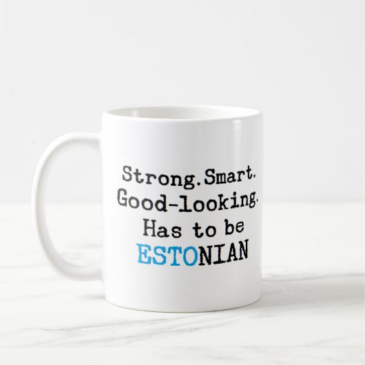 estnisch stark kaffeetasse (Links)
