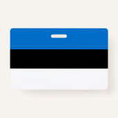 Estnische Flagge Ausweis (Rückseite)