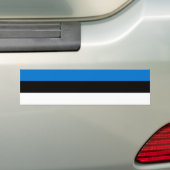 Estnische Flagge Autoaufkleber (Auf Auto)