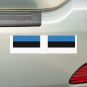 Estnische Flagge Autoaufkleber (Auf Auto)
