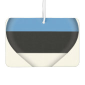 Estnische Flagge Autolufterfrischer (Rückseite)