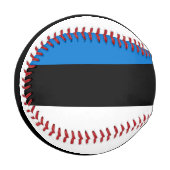 Estnische Flagge Baseball (Vorderseite Links)