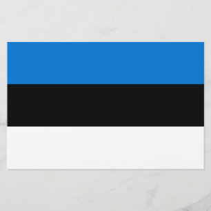 Estnische Flagge Briefpapier