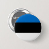 Estnische Flagge Button (Vorne & Hinten)