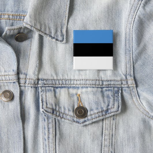 Estnische Flagge Button (Beispiel)