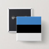 Estnische Flagge Button (Vorne & Hinten)