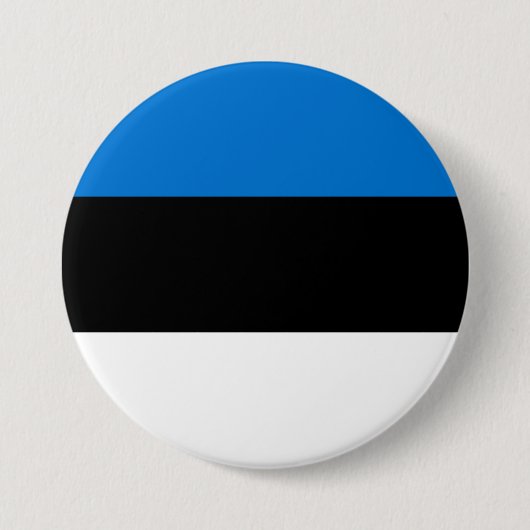 Estnische Flagge Button (Vorderseite)