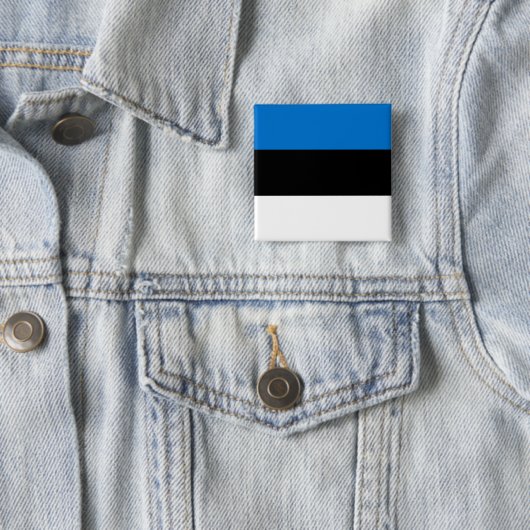 Estnische Flagge Button (Beispiel)