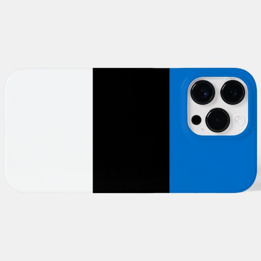 Estnische Flagge Case-Mate iPhone Hülle (Rückseite (Horizontal))