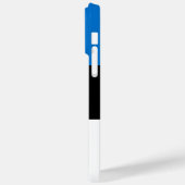 Estnische Flagge Case-Mate iPhone Hülle (Rückseite / Links)