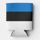 Estnische Flagge Dosenkühler (Vorderseite)