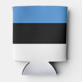 Estnische Flagge Dosenkühler (Vorderseite)