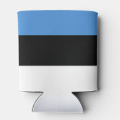 Estnische Flagge Dosenkühler (Rückseite)