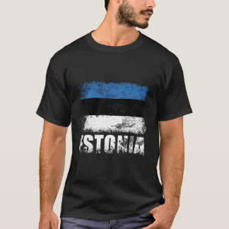 Estnische Flagge estnischer FlaggenSweatshire für T-Shirt