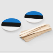 Estnische Flagge Fächer (Non-assembled)