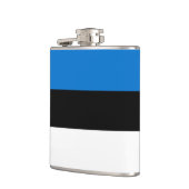 Estnische Flagge Flachmann (Links)