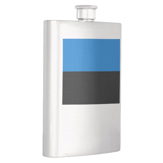 Estnische Flagge Flachmann (Rechts)