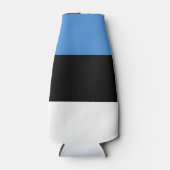 Estnische Flagge Flaschenkühler (Vorderseite)
