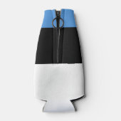 Estnische Flagge Flaschenkühler (Rückseite)