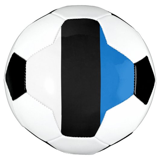 Estnische Flagge Fußball (Gedreht)