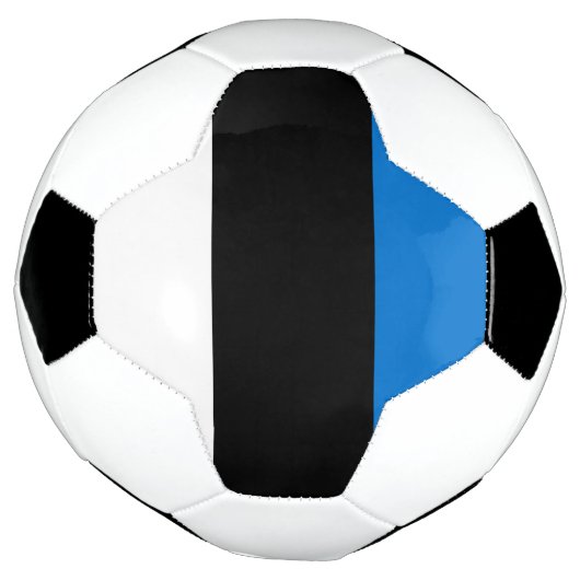 Estnische Flagge Fußball (Gedreht)