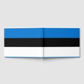 Estnische Flagge Gästebuch (Voll)