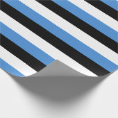 Estnische Flagge Geschenkpapier (Ecke)