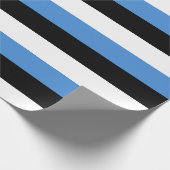 Estnische Flagge Geschenkpapier (Ecke)