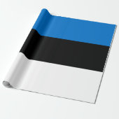 Estnische Flagge Geschenkpapier (Ungerollt)