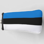 Estnische Flagge Golf Headcover (Vorderseite)