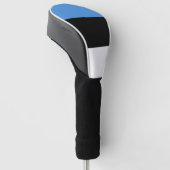 Estnische Flagge Golf Headcover (angewinkelt)