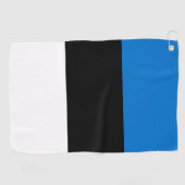 Estnische Flagge Golfhandtuch (Horizontal)