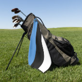 Estnische Flagge Golfhandtuch (Gras)