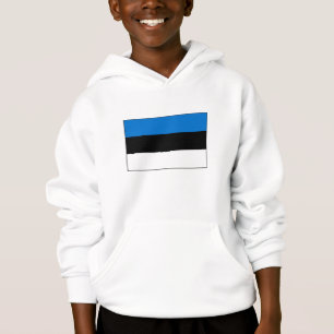 Estnische Flagge Hoodie