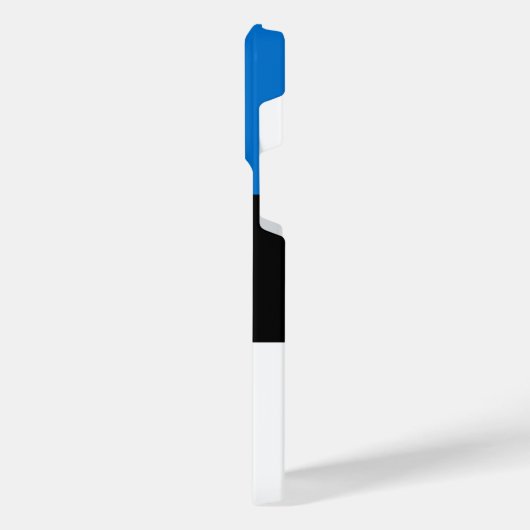 Estnische Flagge iPhone Hülle (Linke Seite)