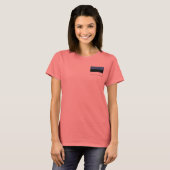Estnische Flagge + Karte T - Shirt (Vorne ganz)