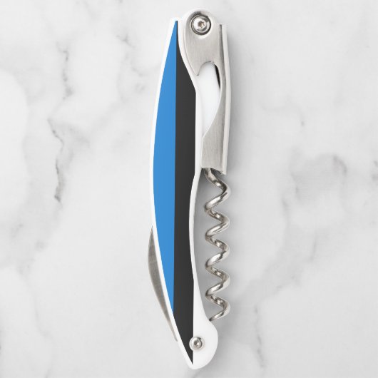 Estnische Flagge Kellnermesser (Rückseite)