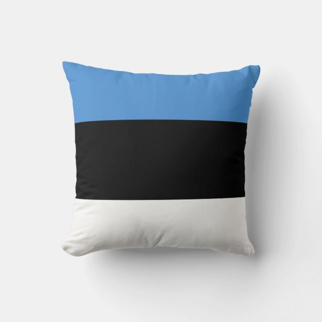 Estnische Flagge Kissen (Vorderseite)