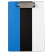 Estnische Flagge Klemmbrett (Vorderseite)