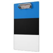 Estnische Flagge Klemmbrett (Links)